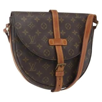 Louis Vuitton Pre-owned Cross Body Bags, female, Brown, Size: ONE SIZE Pre-owned Canvas Cross Body Bag