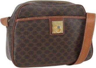 Celine Pre-owned Plastic Cross Body Bag - Dames - Vintage Schoudertas - Bruin - ONE Size - Vintage