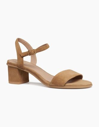 Geox Womens D Aurely 50 Womens Heeled Sandals - Brown - Size: 7.5