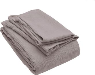 Schubiger M&ouml;bel Bettw&auml;sche Jula Taupe