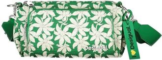 Desigual Verde Polyurethane Schoudertas - Dames - Schoudertassen - Groen - ONE Size - Tassen