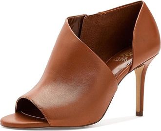 Vince Camuto Telemi Dorsay High Heel Womens Sandals Whiskey : 6.5 M, Leather