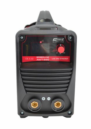 OEM Awtools, Soldadora Inversora Speedline Awt-220 Lcd Vrd Synergy, Pantalla Lcd, Tecnolog&iacute;a Vrd Para Mayor Seguridad, Funci&oacute;n Synergy Para Ajuste Autom&aacute;t