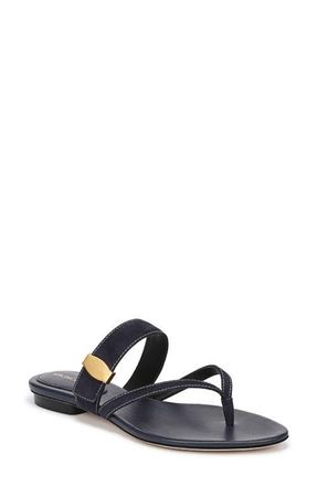 Veronica Beard Salva Sandal in Navy at Nordstrom, Size 8.5