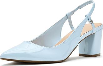 Tommy Hilfiger Jezibee Womens Shoes Light Blue Patent 450 : 9.5 M, Leather