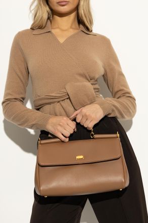 Dolce & Gabbana Handbag Sicily Large, Womens, Brown