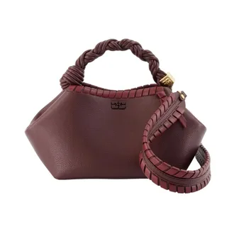 Ganni Tassen, Dames, Rood, ONE Size, Polyester, Small Bou Bag