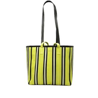 Balenciaga Pre-owned Vintage Satchel - Dames - Vintage Shopper - Geel - ONE Size - Leer - Vintage