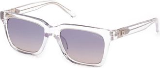 Guess GU00064 27W Mens Sunglasses Clear Size 53