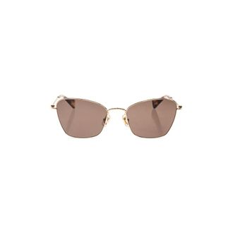 Valentino Garavani Geometrische Kattenoog Zonnebril - unisex - Accessoires - Geel - Maat: 52 MM
