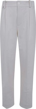 Jacquemus Le Pantalon Croisiere - Heren - Nette broeken - Wit - L - Katoen - Broeken