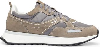 HUGO BOSS Mens Trainers in Open Grey - Size UK 12
