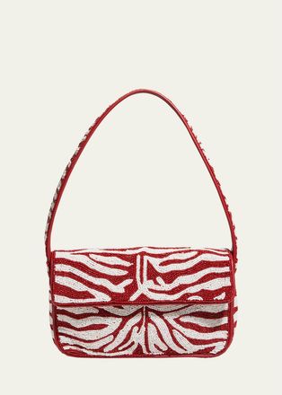 Staud Tommy Floral Shoulder Bag