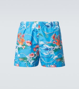 Gucci Ba&ntilde;ador de popel&iacute;n estampado