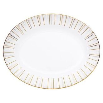 Prouna Luminous 14 Inch Oval Platter in White at Nordstrom