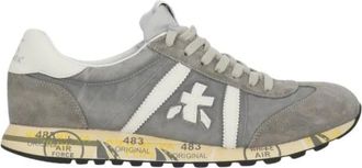Premiata Lucy Sneakers - Heren - Sneakers - Grijs - 45 EU - Leer - Schoenen