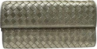 Bottega Veneta Pre-owned Wallets, male, Yellow, Size: ONE SIZE Pre-owned Fabric wallets