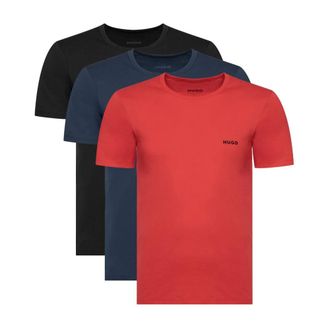 HUGO BOSS Tops, Heren, Veelkleurig, L, Katoen, Tripack T-shirt Coton Logo