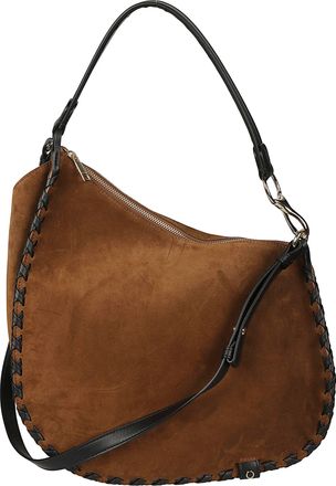 Orciani Chaos Medium Crescent Calfskin Shoulder Bag