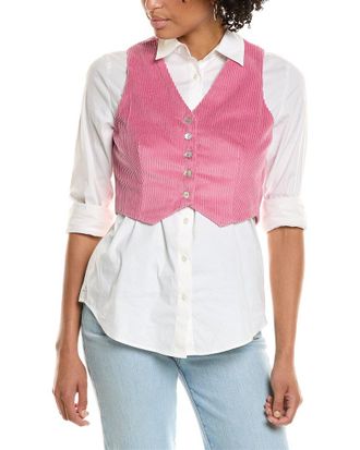 Donni. Donni. Cord Cropped Vest