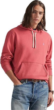 Polo Ralph Lauren Long Sleeve RL Fleece Mens Clothing Red Sky : 2XL, Cotton/Fleece/Polyester