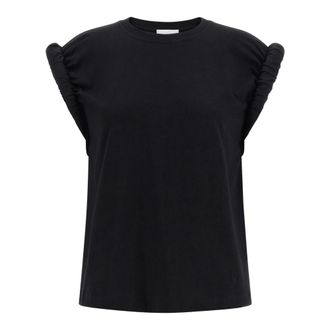 Nude Cotton Jersey T-Shirt - female - NUDE - T-Shirts - Black - L - Tops