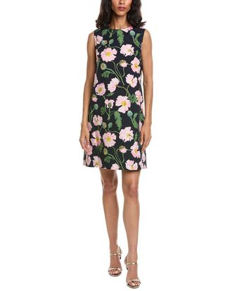 Oscar De La Renta Poplin Shift Dress