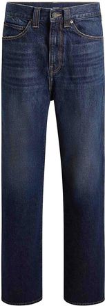 Khaite Denim Low-Rise Relaxed-Fit Jeans