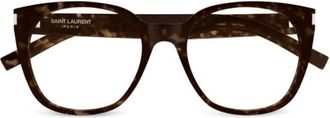 Saint Laurent Glasses, female, Brown, Size: 55 MM Eyeglasses