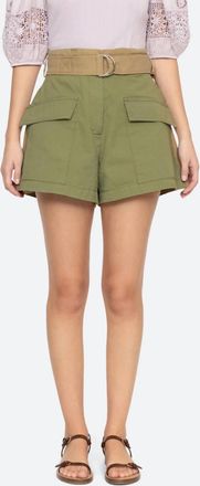Sea New York Carolina Belted Short In Chino