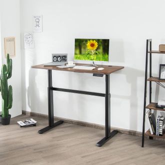 Costway Escritorio Elevable El&eacute;ctrico Con Puerto Usb, Escritorio 120 X 60 Cm Altura Regulable, Mesa Para Ordenador - Costway
