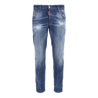 Dsquared2 Hombre, Vaqueros, Azul, Talla: 2XL