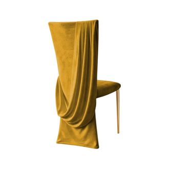 OEM Elegante Funda De Poli&eacute;ster Para Silla De Boda En Color Dorado