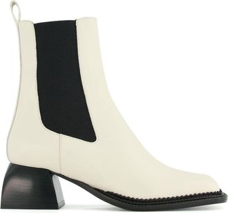 Nodaleto Bulla Nellie panelled leather boots - women - Leather/Leather/Leather - 38.5 - White