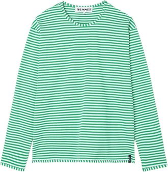 Sunnei Maglia a righe - Verde
