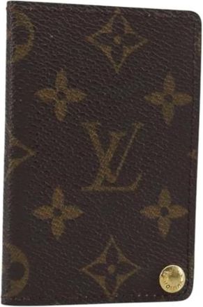 Louis Vuitton Pre-owned Wallets, female, Brown, Size: ONE SIZE Pre-owned Canvas Wallet