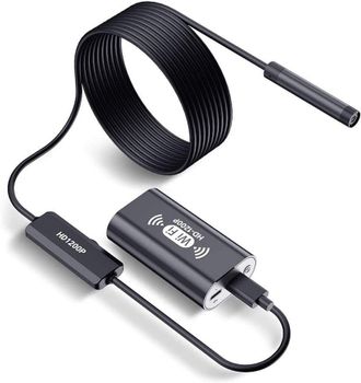 OEM Endoscopio Inal&aacute;mbrico Wifi Hd1200p De 8 Mm, Endoscopio De Inspecci&oacute;n Usb Resistente Al Agua Ip67 Con 8 Led