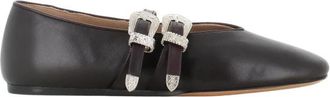 Le Monde Beryl Beryl Ballerina - Dames - Ballerinas - Paars - 38 EU - Leer - Schoenen
