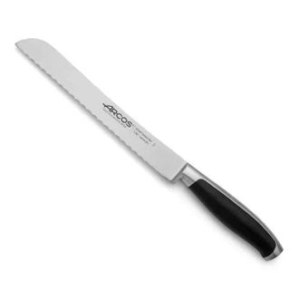 Arcos Arcos Kyoto Cuchillo De Pan Negro Ergon&oacute;mico 220 Mm