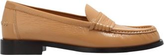 Ferragamo Irina Leather Loafers, Size 7.5 D