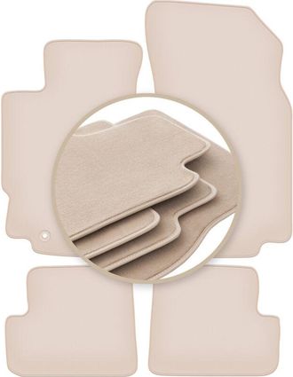 OEM Alfombrillas Premium Beige Para: Peugeot 406 Coup&eacute; 1995-2004