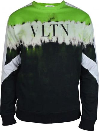 Valentino Garavani Bedrukte Sweater - Heren - Sweatshirts - Veelkleurig - L - Katoen - Hoodies & sweatvesten