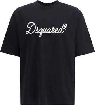 Dsquared2 Shirts - Heren - T-shirts - Zwart - 2XL - Tops