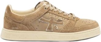 Premiata Quinn 8652 Sneakers - Heren - Sneakers - Beige - 43 EU - Leer - Schoenen