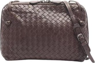 Bottega Veneta Borsa a spalla Pre-owned Nodini Intrecciato in pelle - - Pre-owned - Donna - Marrone - ONE SIZE