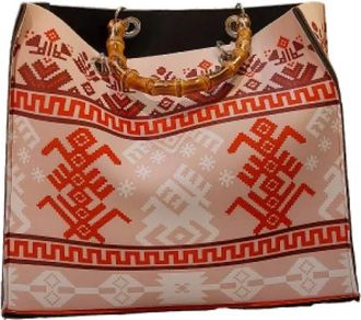Save My Bag Bamboo Rodeo Tote - Dames - Shoppers - Veelkleurig - ONE Size - Tassen