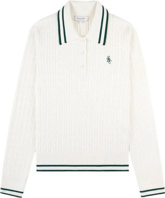 Sporty & Rich Mujer, Jerseys, Blanco, Talla: XS