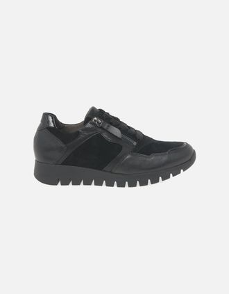 Gabor Womens Willet Womens Trainers - Black - Size: 2.5