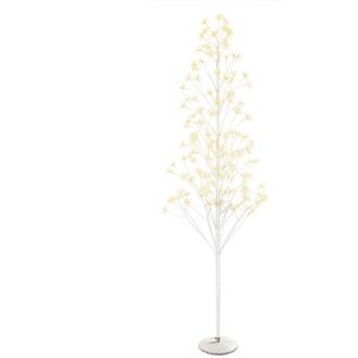 BIZZOTTO Albero di natale luminoso Flash colore bianco con led a luce calda Decorazione da interno -180 cm