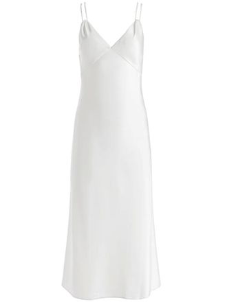 Alice & Olivia Kiro slip dress - White
